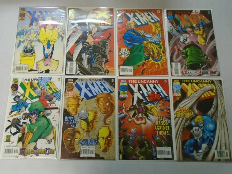 Uncanny X-Men comic lot 31 different from #300-349 8.0 VF (1993-97 1st Series)