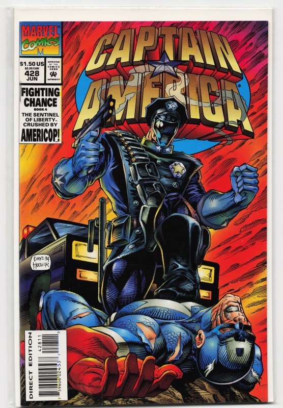 Captain America #428 (1994) Captain America [Key Issue]