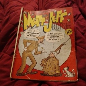 Mutt & Jeff 11 DC Comics 1943 World War II Wonder Woman 6 1st appearance Cheetah