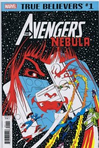 True Believers Avengers Nebula #1 Full Reprint of Avengers 260 