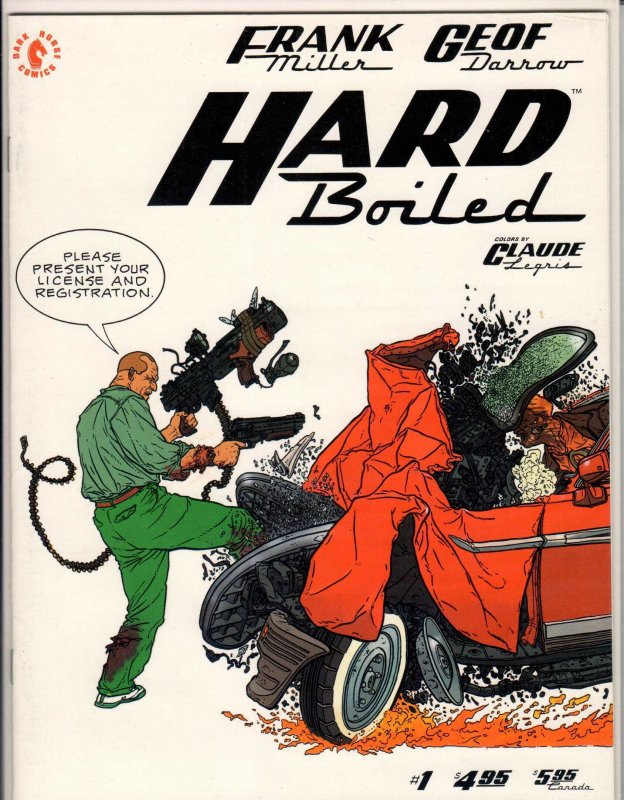 Hard Boiled #1 (1990) 8.5 VF+