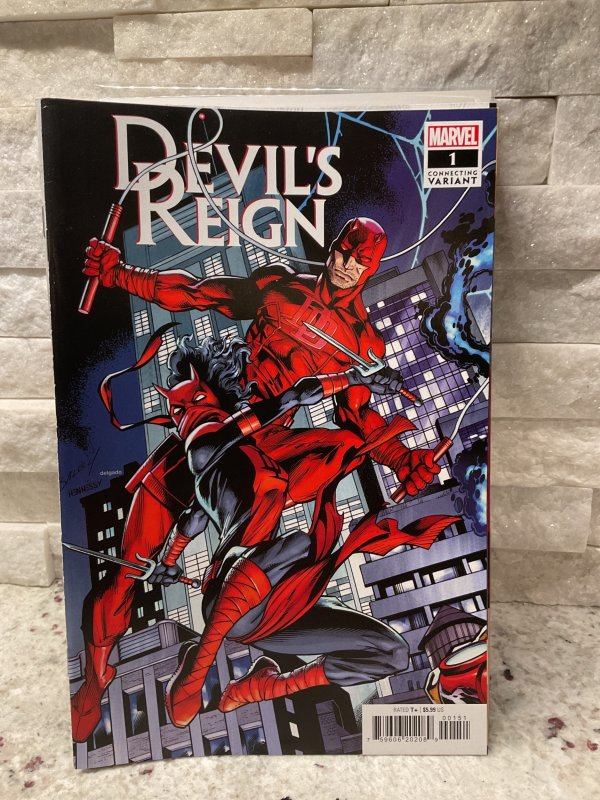 Devil's Reign #1 Mark Bagley Connecting Cover (2022)
