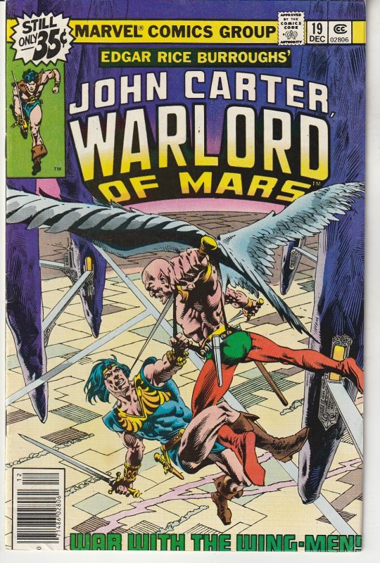 John Carter Warlord of Mars #19 (1978)