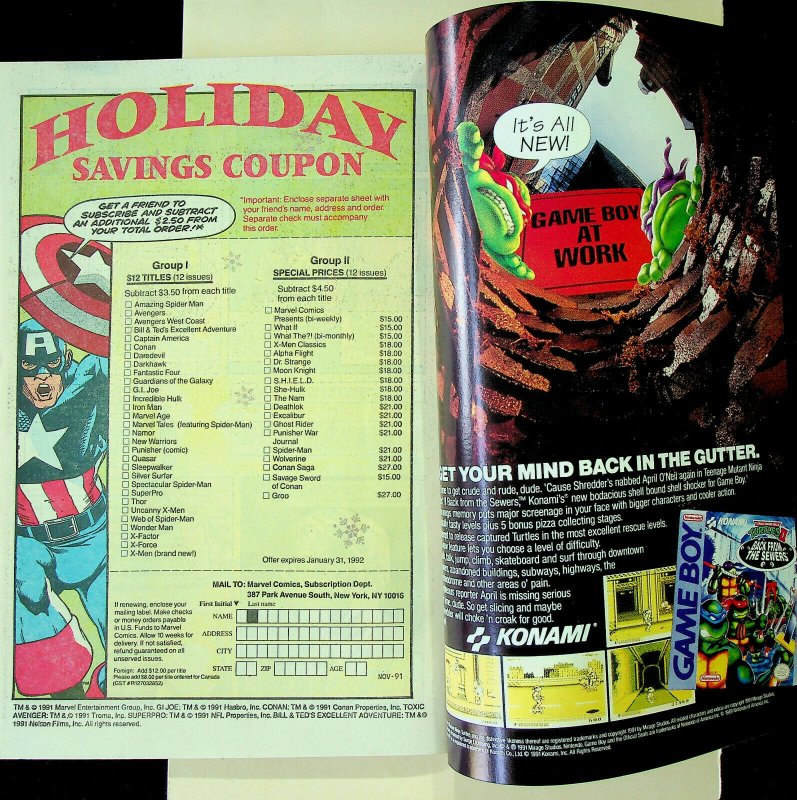 Daredevil #300 - (Jan, 1992; Marvel) - Near Mint