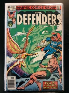 The Defenders #83 Newsstand Edition (1980)