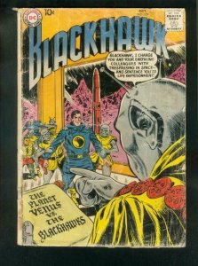 BLACKHAWK COMICS #129 1958-DC COMICS-ROCKET COVER-fair cond FR