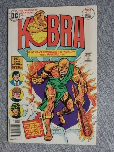 Kobra #5 (1976) VF/NM 9.0