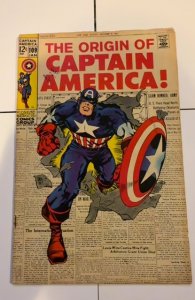 Captain America #109 (1969)Origin of Capt America see descript