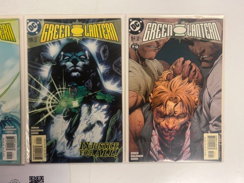 4 Green Lantern DC Comic Books # 154 155 156 157 Batman Superman Flash 30 RC37