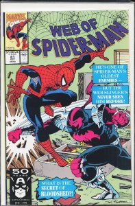Web of Spider-Man #81 (1991) Spider-Man