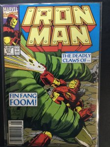 Iron Man #271 Newsstand Edition (1991)