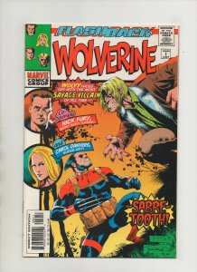 Wolverine Minus 1 - Sabretooth Cover! Nick Fury & Carol Danvers (Grade 8.5) 1997