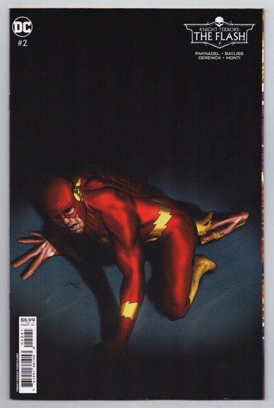 Knight Terrors The Flash #2 Cvr B Taurin Clarke Variant (DC, 2023) NM