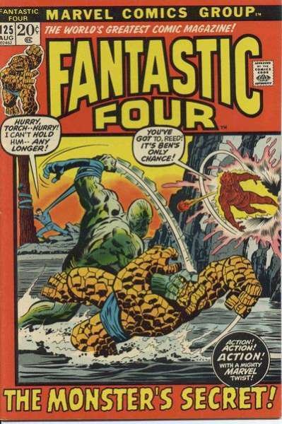 Fantastic Four (1961 series)  #125, VG+ (Stock photo)