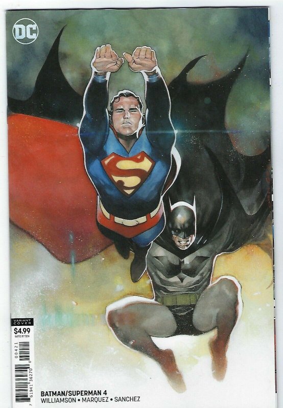 Batman Superman # 4 Variant Cover NM DC