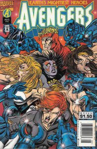 Avengers, The #389 (Newsstand) FN ; Marvel | Mike Deodato Black Widow