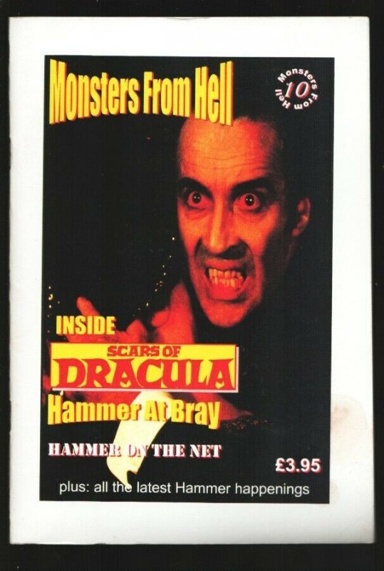 Monsters From Hell #10 9/1998-Scars of Dracula-Hammer posters-U.K. fanzine fe...