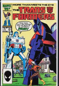 The Transformers #20 (1986) Transformers