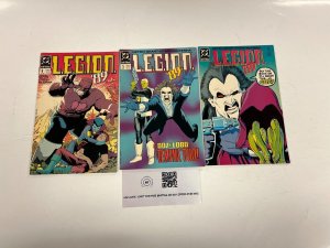 3 Legion 89 DC Comics Books #4 5 6 Giffen Grant 94 JW16