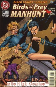 BIRDS OF PREY: MANHUNT (1996 Series) #4 Fine Comics Book