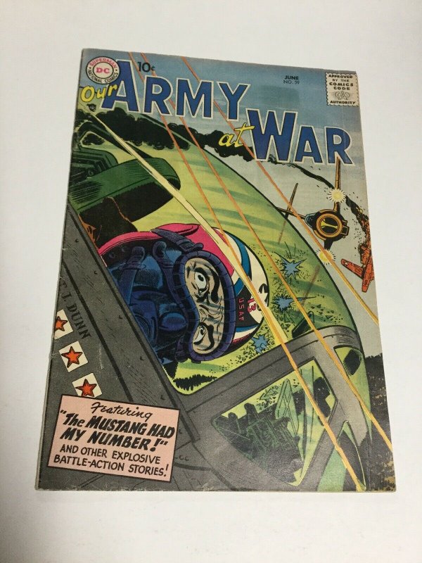 Our Army At War 59 Vg/Fn Very Good/Fine 5.0 DC Comics Silver Age