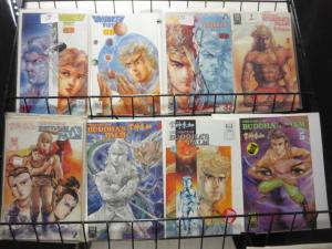 Manga Comics Lot of 43 Jademan Blood Sword Drunken Fist Oriental Heroes Buddha