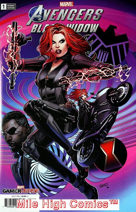 MARVEL AVENGERS: BLACK WIDOW (2020 Series) #1 LAND Near Mint