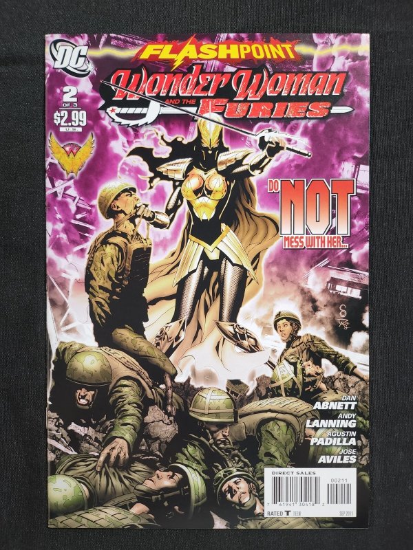 Flashpoint: Wonder Woman & the Furies 3PC #1-3 - Complete Set (9.2ob) 2011
