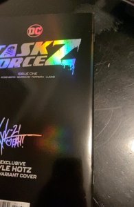 TASK FORCE Z #1 1:100 COVER F HOTZ  MONOCHROME FOIL DC COMICS