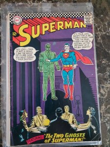 Superman #186 (DC,1966) Condition VG