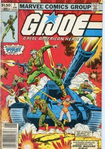 Marvel G.I. Joe: A Real American Hero #1 (1982)Comic Book Grade GD 2.0
