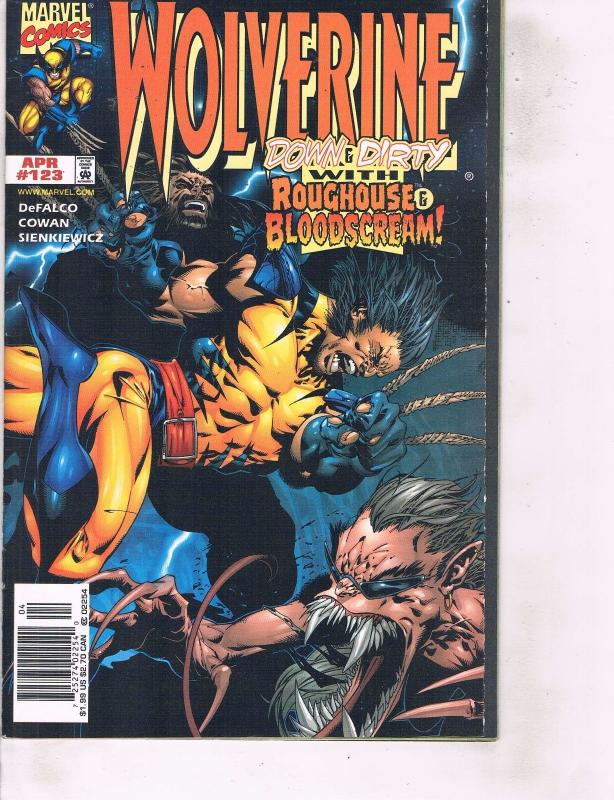 Lot Of 2 Wolverine Marvel Comic #123 125  Iron Man Thor ON14