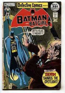 DETECTIVE COMICS #415 comic book 1971 BATMAN-Hanging cover-Batgirl