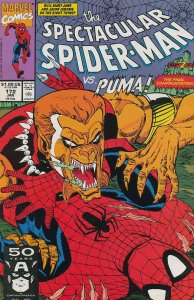 Spectacular Spider-Man, The #172 FN ; Marvel | Puma