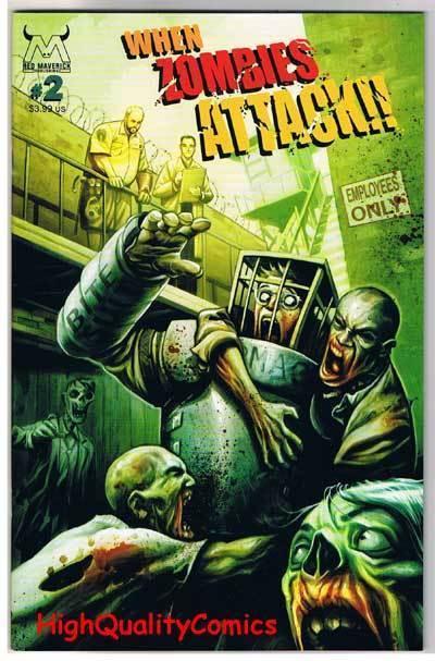 WHEN ZOMBIES ATTACK #2, NM+, Walking Dead, Rotting, 2005, more in store