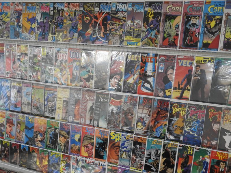 Huge Lot 130+ Comics W/ Sherlock Holmes, The Phantom,  Krull Avg VF Condition!