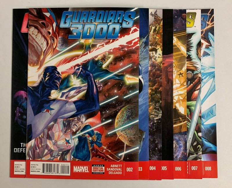 Guardians 3000 #1-8 Set (Marvel 2014) 1 2 3 4 5 6 7 8  Dan Abnett (9.0+) 