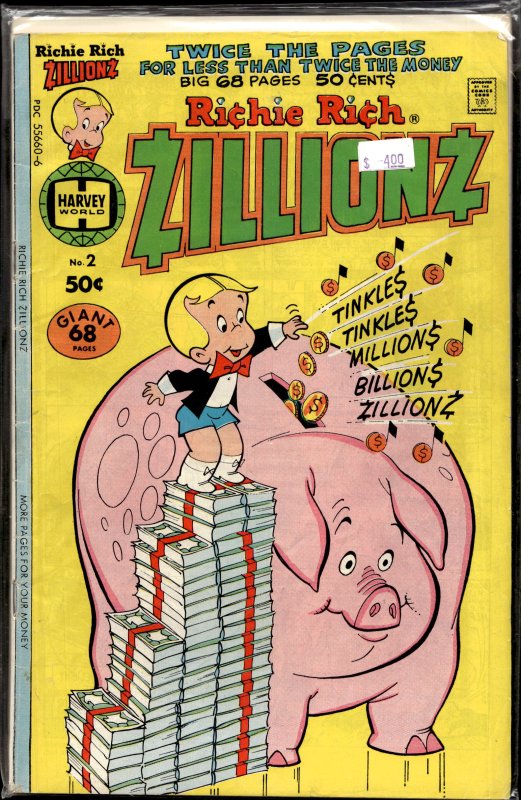 Richie Rich Zillionz #2 (1977) Sad Sack