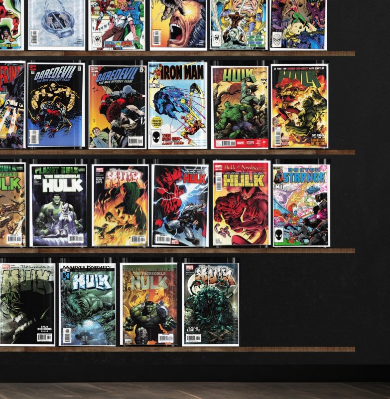 Huge Lot 140+ Comics with Wolverine, Iron Man, Incredible Hulk & More!