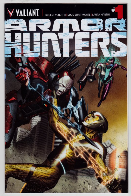 Armor Hunters #1 (Valiant, 2014)   9.6 NM+