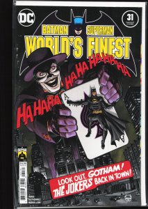 Batman/Superman: World’s Finest #31 Johnson Cover (2024) Superman and Batman