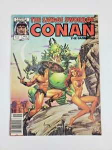 Savage Sword of CONAN #118 Joe Jusko Cover 1985 Marvel Comics 