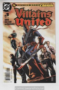 VILLAINS UNITED (2005 DC) #1 NM BDFLMV