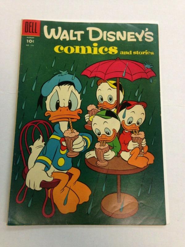 Walt Disney's Comics and Stories 179 VG+  All Barks Art (Aug. 1955) 