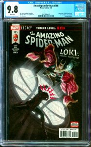 Amazing Spider-Man #795 CGC Graded 9.8 Loki & Zelma Stanton appearance