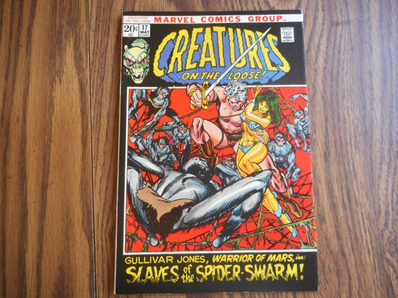 CREATURES ON THE LOOSE #17 HIGH GRADE GEM 9.2/9.4 WOW