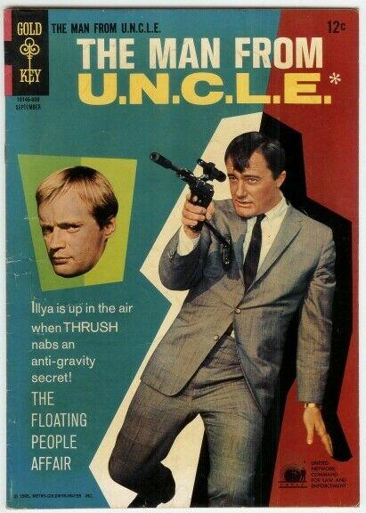 MAN FROM UNCLE (1965-1969 GOLD KEY) 8 VG+ PHOTOCOVER: R COMICS BOOK