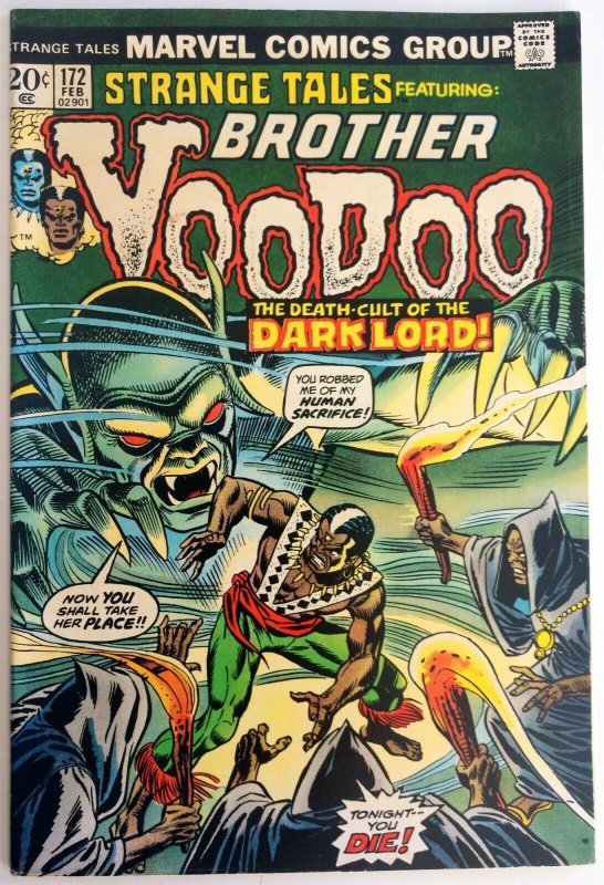 Strange Tales #172, Final appearance of Brother Voodoo in Strange Tales