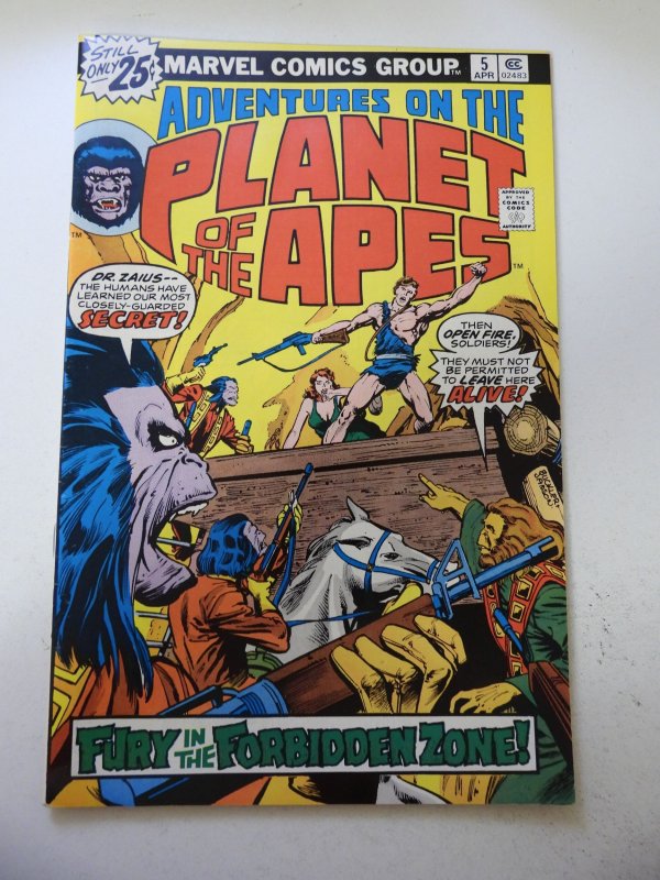 Adventures on the Planet of the Apes #5 VF Condition