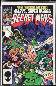 Marvel Super Heroes Secret Wars #6 (1984) Buckaroo Banzai [Key Issue]